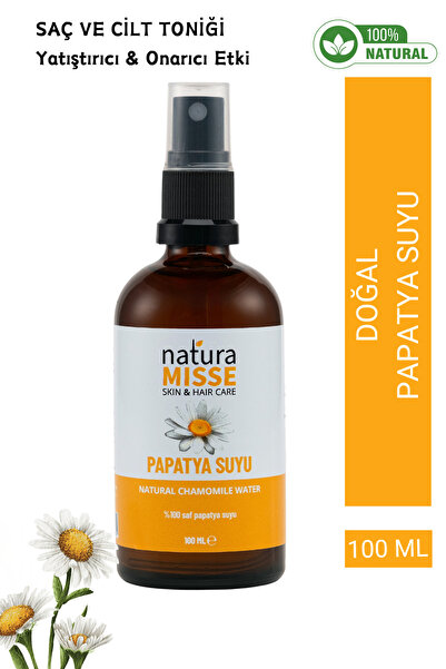 NaturaMisse Papatya Suyu 100 ml Tonik Papatya Suyu Cilt Aydınlatıcı Canlandır...