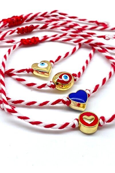 Concept HuBuTU 4 Adet Hediyelik Kartlı Jelatinli Marteniçka Bileklik Seti