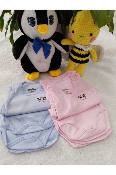 Store Blue Crew Neck Snap Bodysuit - Bodysuit Undershirt, Newborn Hospital Release, Baby Girl Boy