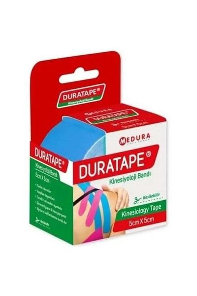 Duratape Kinesiology Tape Blue Color 5cm X 5m