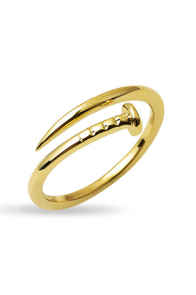 Bilezikci Çivi 14 Ayar Altın Yüzük