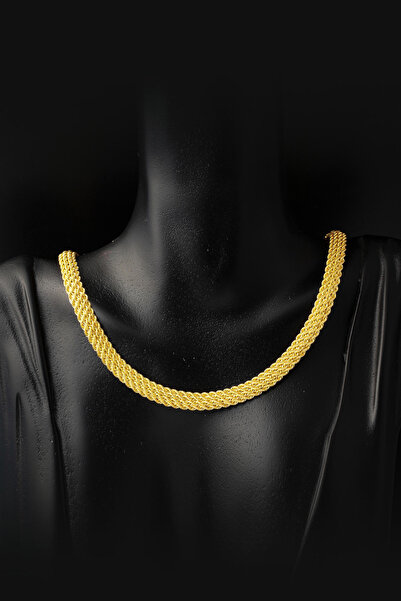 Bilezikci Sultan Burgulu Gerdanlık & Bileklik Altın Set