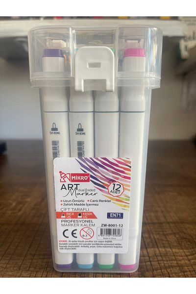 Mikro Art Marker Set of 12