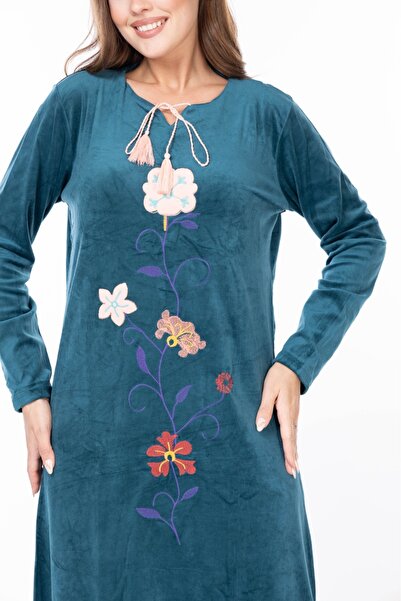 mervemoda ΓΥΝΑΙΚΕΙΟ ΜΑΚΡΙΜΑΝΙΚΟ ΒΕΛΟΥΔΙ ΦΟΡΕΜΑ