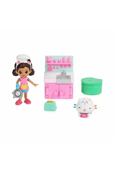 Spinmaster غداء بيت الدمى من غابي غابي وطبخ مونش لا كويزينا En Folie De Gabby Cocina Y Deleitate Com Gabby