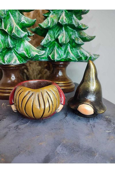 Gardenya Gnome (Lucky Dwarf) Decorative Box with Lid