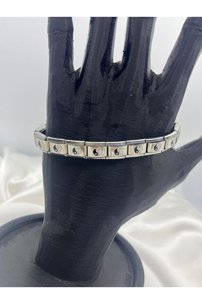 Yıldız Accessory Italian Pandora - Stainless Steel, Charm Bracelet, Untitled