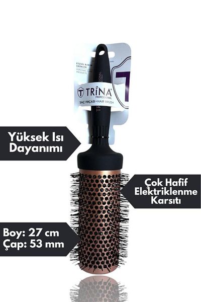 Trina Diva 53 mm Round Thermal Blow Dry Brush - 07 Model