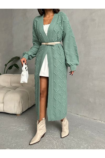 nosia fashion Γυναικεία βαμβακερή πλεκτή ζακέτα κανονικού μεγέθους