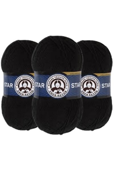 Ören Bayan 999 Model Star Knitting Rope - 3 Pieces