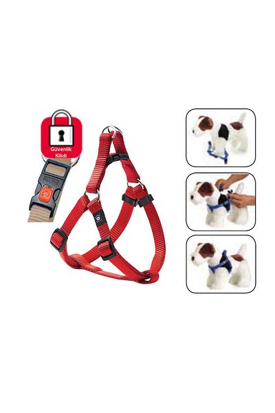 Karlie Karlıe Chest Collar with Lock L 60-90cm Red Zrnet