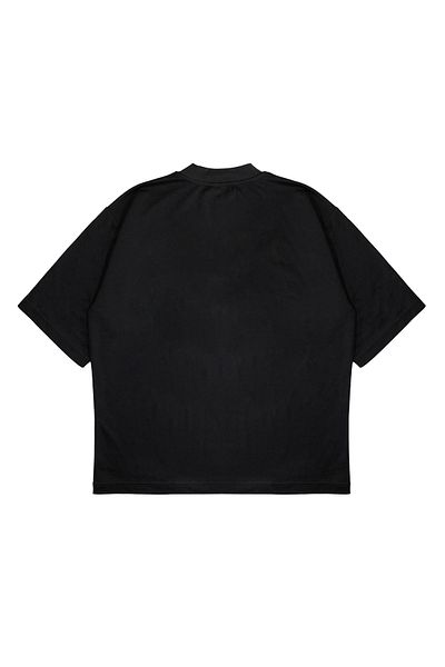 PURE EFFECT Unisex Oversize Heaven in between Hell Printed T-Shirt