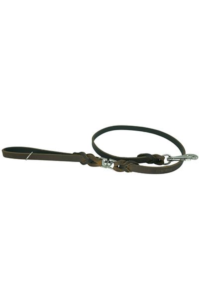 Rebel Dog Genuine Leather Braid Detailed Dog Walking Strap 1.5X115Cm