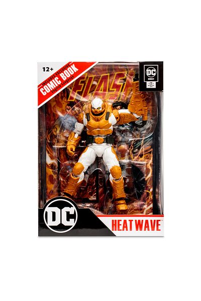 DC COMICS DC Direct 7inch Figure w/ Comic The Flash Heatwave