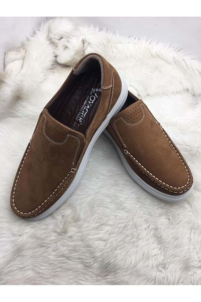 Voyager Ανδρικά παπούτσια Casual - Tan Real Nubuck Leather