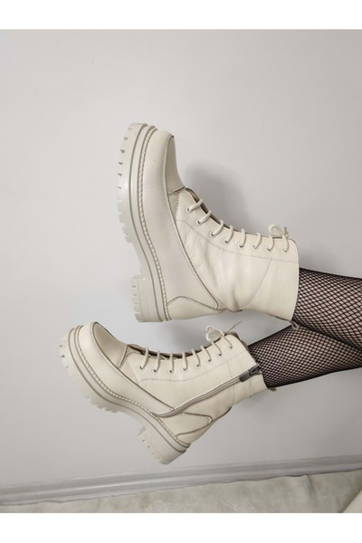 ÇİĞDEM KUNDURA ÇİĞDEM GERÇEK DERİ BAĞLI KADIN POSTAL(B2)