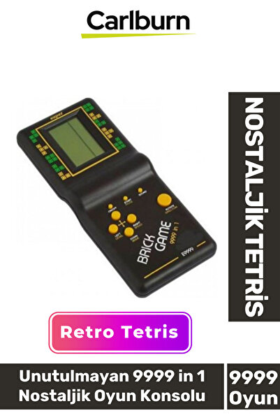 Floranova Özel Üretim Retro Oyuncak Atari Pilli El Atarisi Unutulmayan 9999 i...