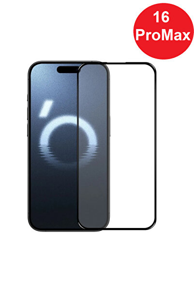 Balerion Apple iPhone 16 Pro Max 6D - Antistatic Screen Protector and Unbreakable Glass Full Coverage