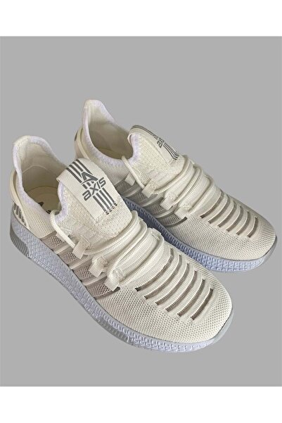 ÇİĞDEM VERY COMFORTABLE ORNAMENT TIED MESH SNEAKER SHOES(AXS)