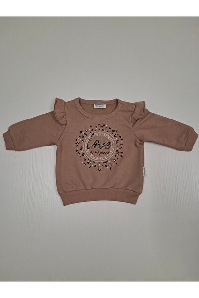 Miniworld Kız Bebek Leopar Desenli Alt Üst Takım