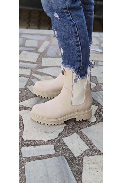 Burç Gerçek Deri Midi Boy Bot