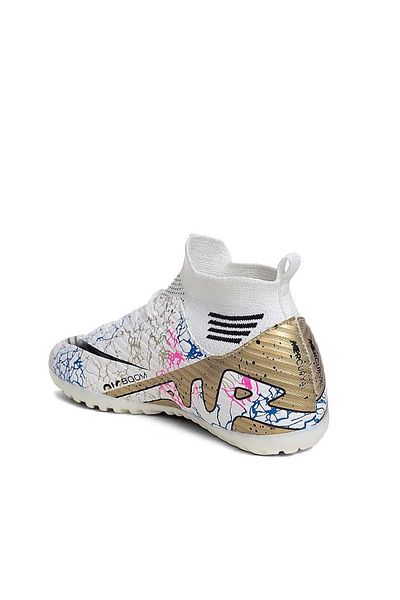 ÇİĞDEM KUNDURA Laliga 565 Children's Colorful Socks Football Boots