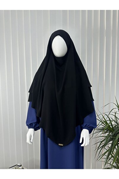 erasra class Eșarfă neagră cu două straturi gata pentru sufle - potrivită pen...