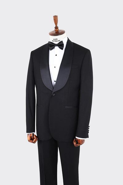 Kadir Büyükkaya Swallow Collar Men's Tuxedo-Kaw1581S
