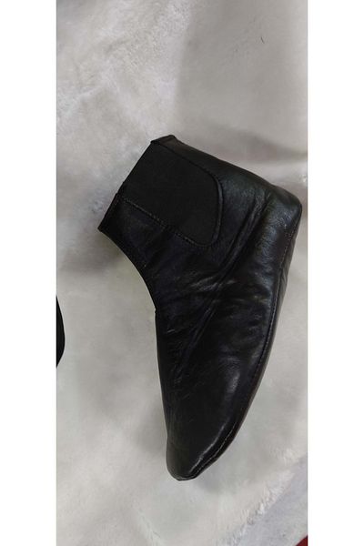 ÇİĞDEM KUNDURA Real Leather Crocus - Unisex Mest με επένδυση και ελαστικά στο πλάι