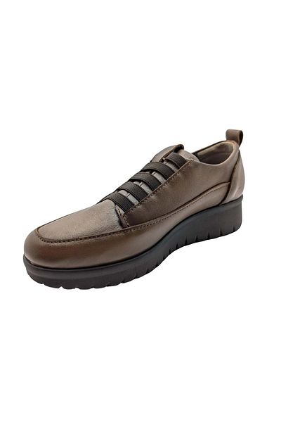 ÇİĞDEM KUNDURA Terracrest Çiğdem Shoes - Genuine Leather Women's Orthopedic Casual Shoes