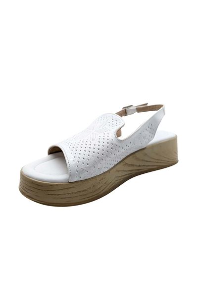 ÇİĞDEM KUNDURA Lush Oasis Faux Leather Women's Sandals - Çiğdem Kundura