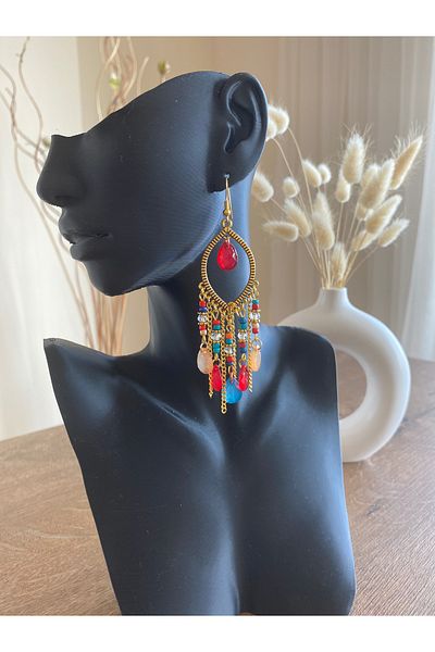 Store Handmade Multicolor Bohemia Style Dangle Women's Earrings