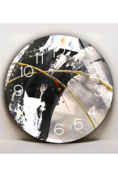 Harikabirev HARİKABİREV | STICLA INESPRIMABILĂ (CEAS) TABLOA 1 AUR NEGRU CU M...