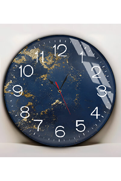 Harika bir ev هاريكابيريف | طاولة تجريدية من الزجاج غير القابل للكسر (ساعة) ب...