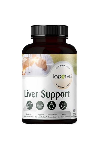 Laperva دعم الكبد، 60 كبسولة نباتية