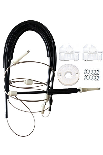 Kasey Volkswagen Passat B5 1997-2005 Uyumlu Ön Sol Kapı Cam Kriko Teli ve Tam...