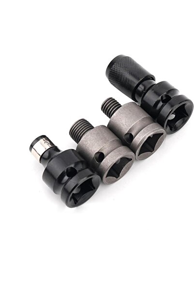 Depolife Torklu Somun Sıkma Bijon Sökme Darbeli Matkap için Bits Adaptörü 4lü...
