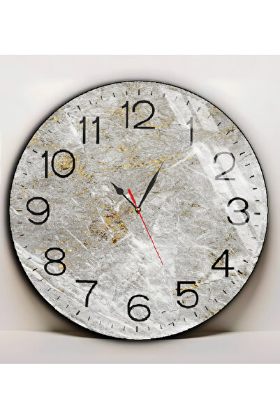 Harikabirev HARİKABİREV | STICLA INESABILĂ (CEAS) TABLO ABSTRACTĂ AUR GRAY 5 ...