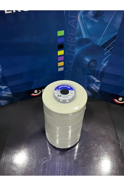 AYHANMAK Sewing Thread 120 No 5000m Polyester Ekospun, High Strength, Ultra Quality