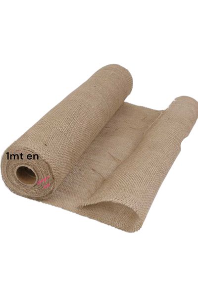 erdoğan hobi 1mtx1mt Jut Fabric - Φόρεμα από καμβά, σάκο και κάλυμμα