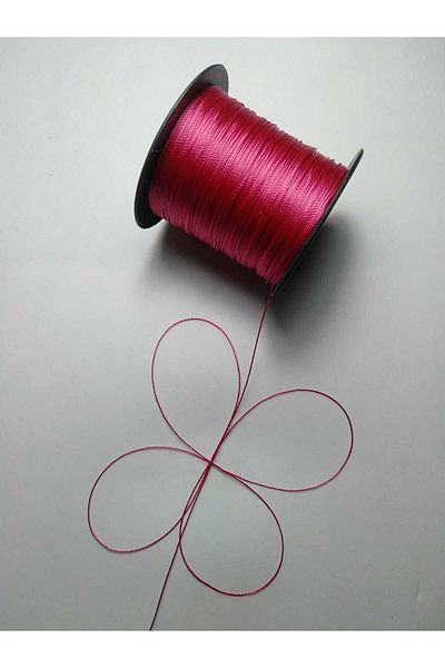 Eskişehir hobi sanat Ροζ Χρώμα 0,5 Μm 200 μέτρα Κλειδαριά Προσευχής