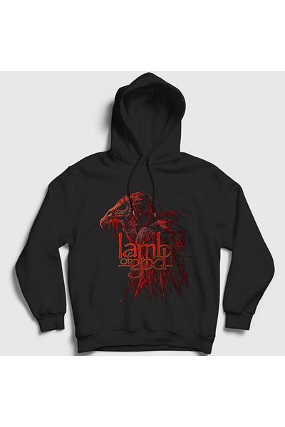 Presmono Унисекс суитшърт с качулка Lamb Of God - Akbaba 502138tt