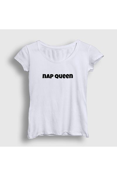 Presmono White Nap Queen Gift - Tricou prințesă pentru femei 503948 tt