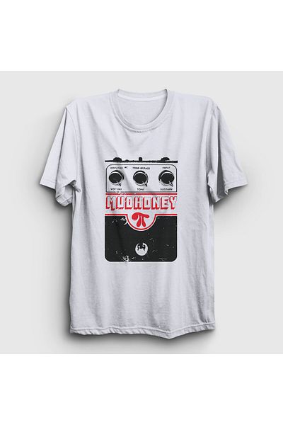 Presmono Μπλουζάκι Unisex White Big Muff Music Mudhoney 502317 ττ