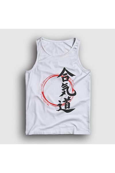 Presmono Λευκός κύκλος Unisex Aikido UFC MMA Πολεμικός Αθλητής 502479 TT