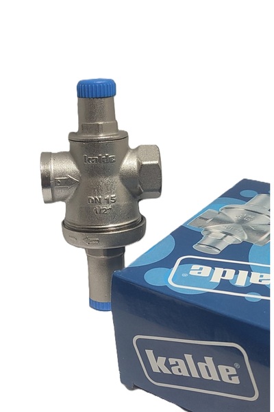 KALDE 1/2" DN15 Rekorsuz Su Basınç Düşürücü - Pressure Reducing Valves