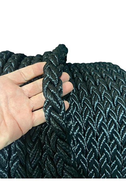 Bos SARI - 22 Mm 8 Kollu Yüzen Halat - 7 Metre - Poliproplen Halat