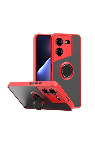 Apsuwa Tecno Pova 5 Kılıf Montreal Yüzüklü Standlı Silikon