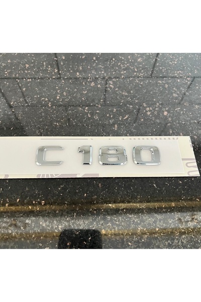Store MERCEDES C180 BAGAJ YAZISI KROM