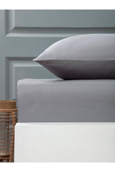 ToWell Home Comfort Collection 100% Cotton Satin Single Anti-Sweat Sheet Set (160 cm x 240 cm)
